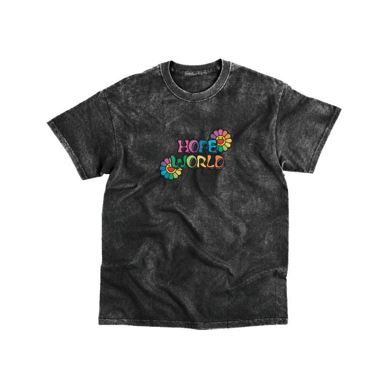 Hope World - Playera - Acid Wash