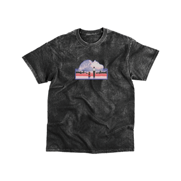 Shinji Boxed - Playera - Acid Wash