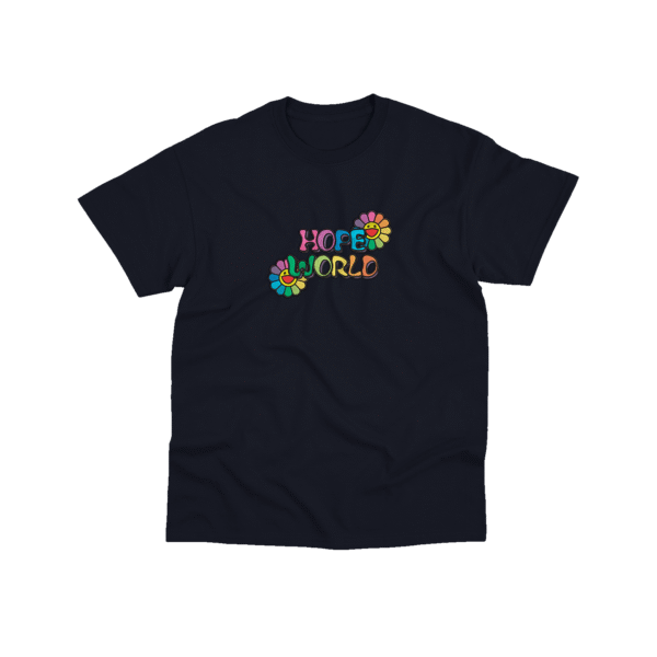 Hope World - Playera - Azul Marino