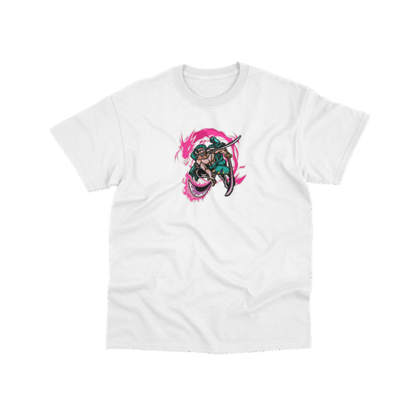 Zoro Dragon 2 - Playera - Blanco