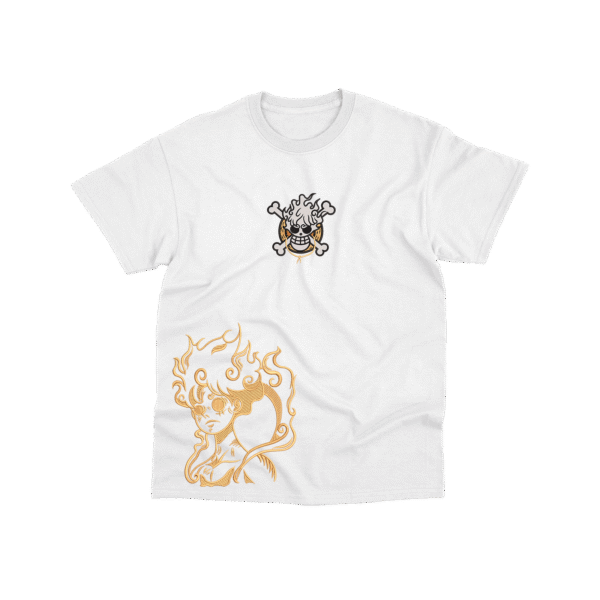 Luffy Gold - Playera - Blanco