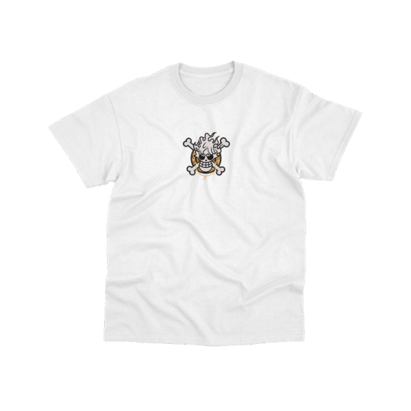 Luffy Prime Gold - Playera - Blanco