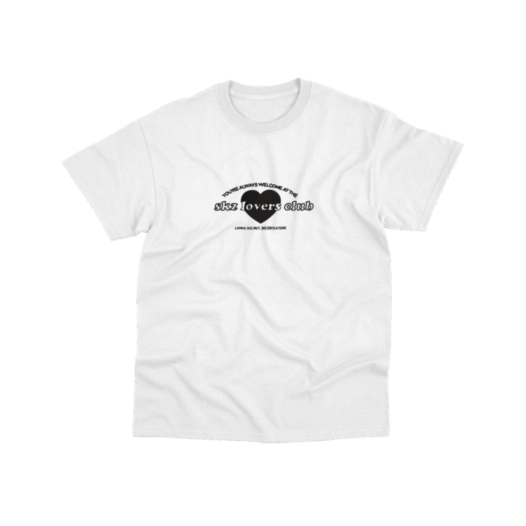 skz lovers club - Playera - Blanco