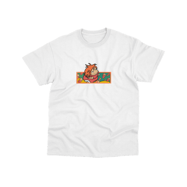 Ponyo - Playera - Blanco