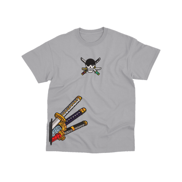 Zoro Katanas - Playera - Gris