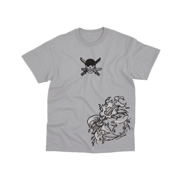 Zoro Roronoa - Playera - Gris