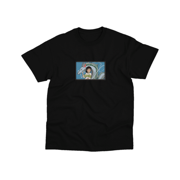 Haku x Chihiro - Playera - Negro