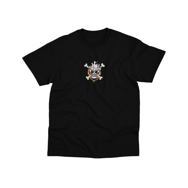 Luffy Gear 5 Icon - Playera - Negro