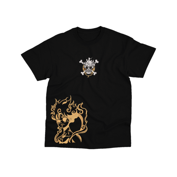 Luffy Gold - Playera - Negro