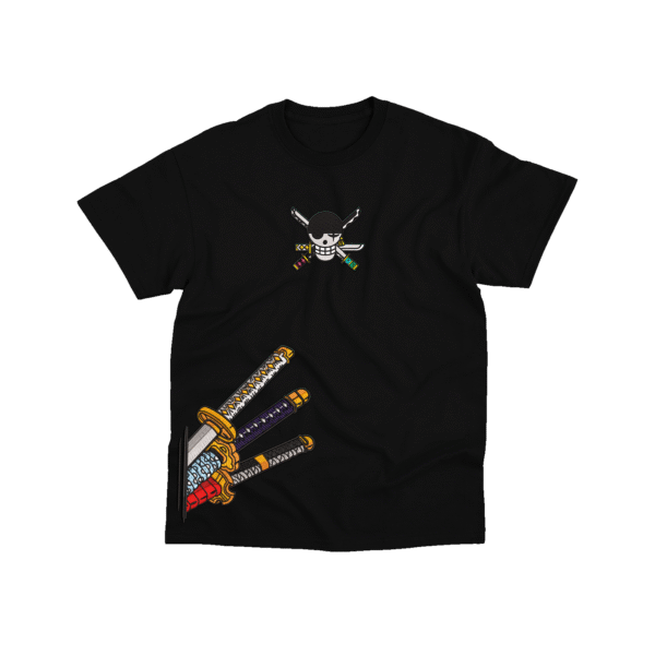 Zoro Katanas - Playera - Negro