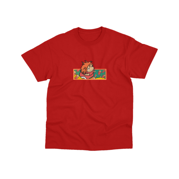 Ponyo - Playera - Rojo