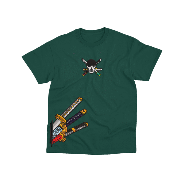 Zoro Katanas - Playera - Verde