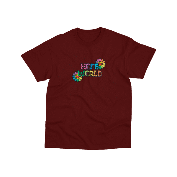 Hope World - Playera - Vino