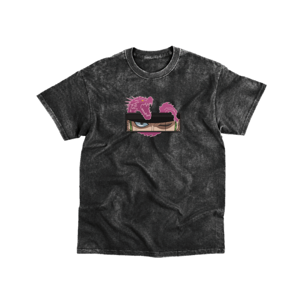 Zoro Dragon - Playera - Acid Wash