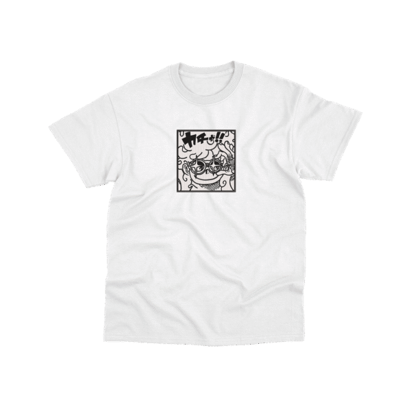 Luffy Glasses - Playera - Blanco