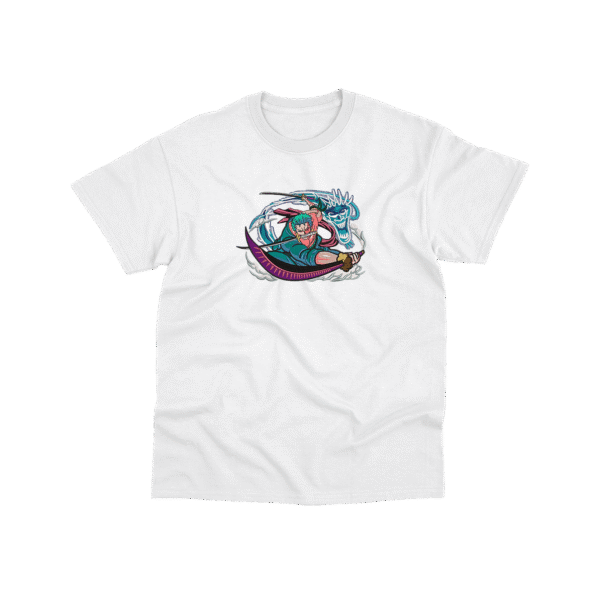 Roronoa Zoro - Playera - Blanco