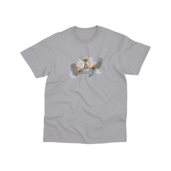 Luffy Gear 5 White - Playera - Gris