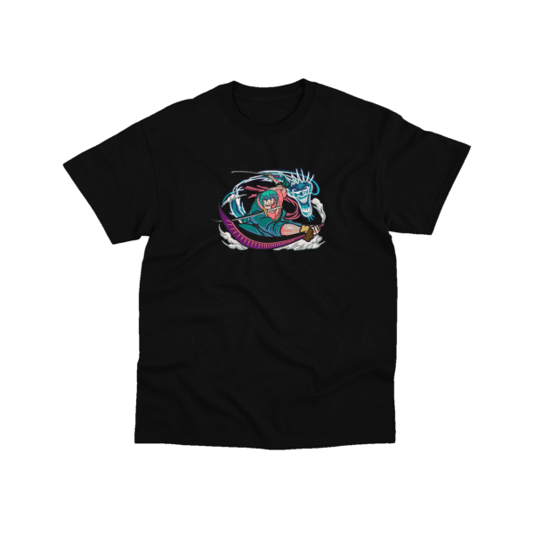 Roronoa Zoro - Playera - Negro