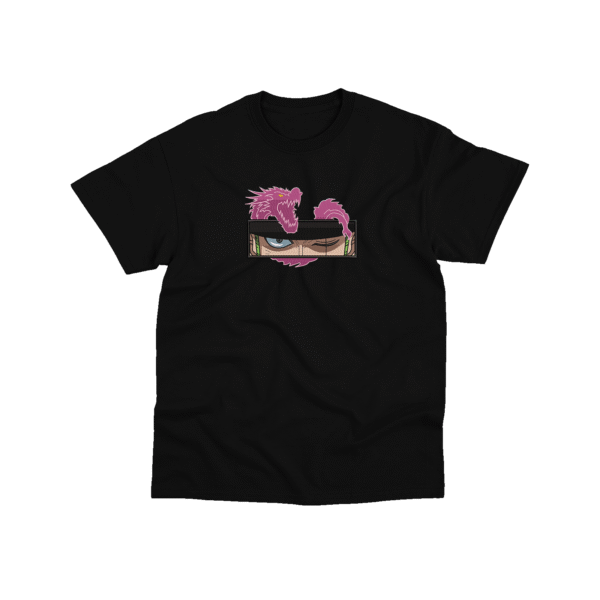 Zoro Dragon - Playera - Negro