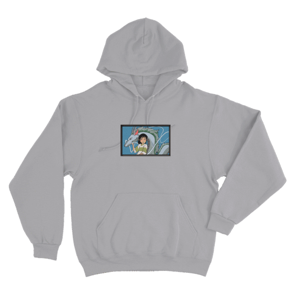 Haku x Chihiro - Sudadera - Gris