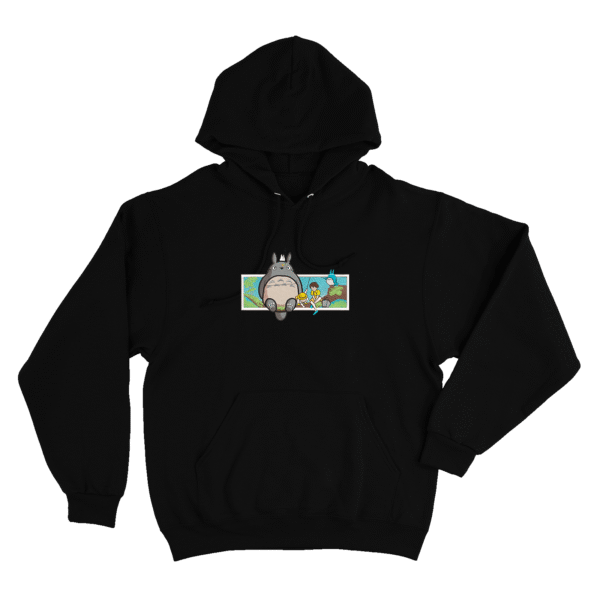 Totoro - Sudadera - Negro