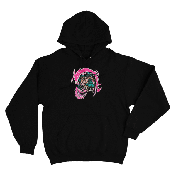 Zoro Dragon 2 - Sudadera - Negro