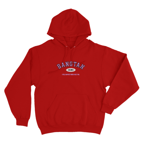 Bangtan Est 2013 - Sudadera - Rojo