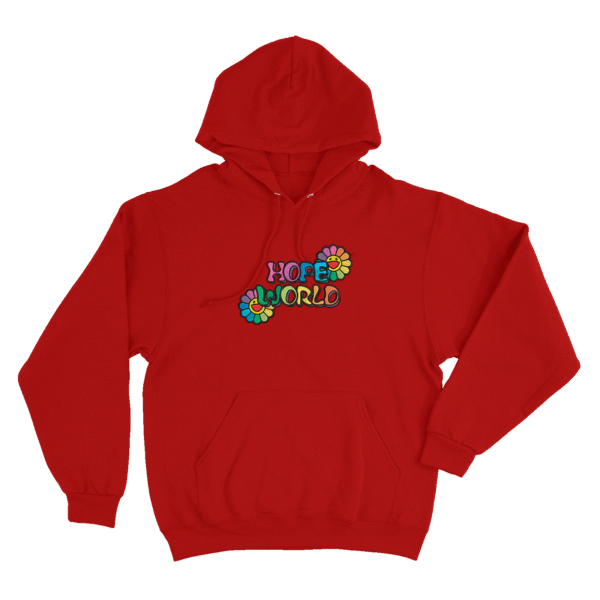 Hope World - Sudadera - Rojo