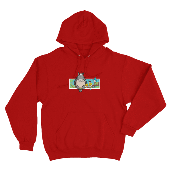 Totoro - Sudadera - Rojo