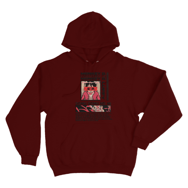 Luffy Red - Sudadera - Vino