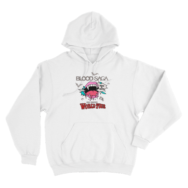 Blood Saga World Tour - Sudadera - Blanco
