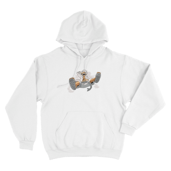Luffy Gear 5 White - Sudadera - Blanco