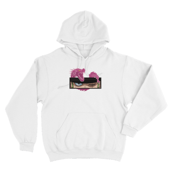 Zoro Dragon - Sudadera - Blanco