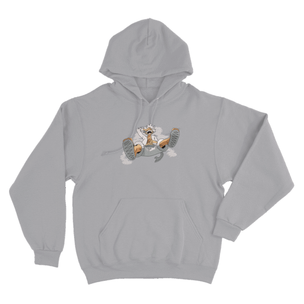 Luffy Gear 5 White - Sudadera - Gris