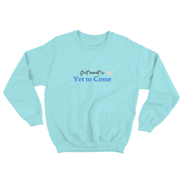 Yet To Come - Sueter - Azul Cielo