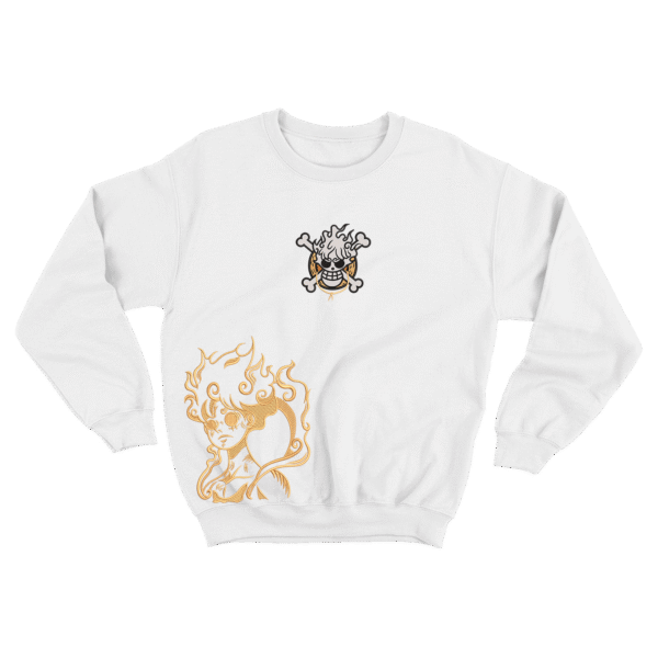 Luffy Gold - Sueter - Blanco